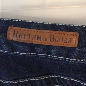 NWOT- Rhythm in Blues Straight leg jeans